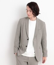 【CAVIAN/キャビアン】リサイクルシャークスキンテーラードジャケット セットアップ可