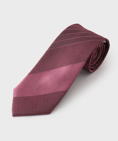 シャドーパターンアソート柄ネクタイ アーガイル／千鳥