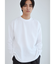 ふくれジャガード長袖Tシャツ