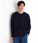 ふくれジャガード長袖Tシャツ