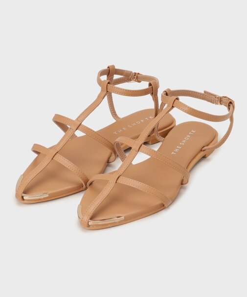 華奢ストラップサンダル