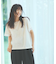 袖シアーTシャツ【接触冷感/洗濯機OK】
