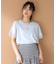 袖シアーTシャツ【接触冷感/洗濯機OK】
