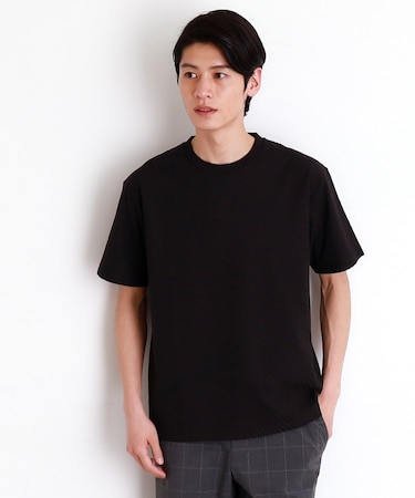 リンクスジャカード半袖Ｔシャツ