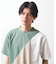 アムンゼン異素材切替半袖Tシャツ