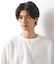 ミニフクレキーネック半袖Tシャツ