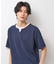 ミニフクレキーネック半袖Tシャツ