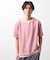 ミニフクレキーネック半袖Tシャツ