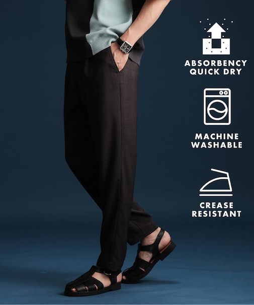 ドライポリイージーパンツ セットアップ可/吸水速乾/軽量