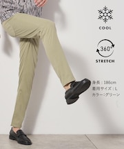 プレミアムスキニーパンツCOOL 360°ストレッチ/接触冷感/全5サイズ・5色展開