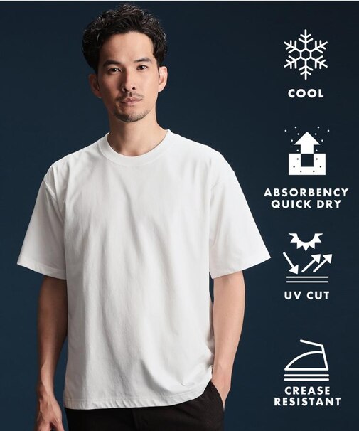 PERFECTEE/パーフェクティー　【接触冷感/吸水速乾/UVカット/防シワ】