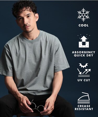 PERFECTEE/パーフェクティー　【接触冷感/吸水速乾/UVカット/防シワ】