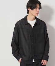 パナマメッシュトラッカージャケット セットアップ可