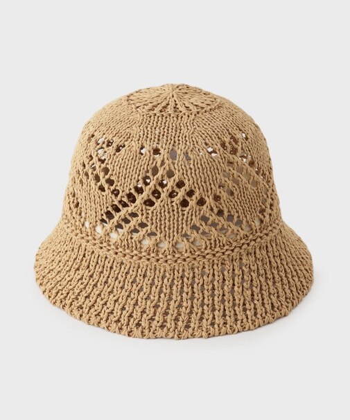 クロシェチューリップハット