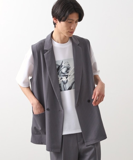 ダブルジレ【セットアップ可/洗濯機OK】