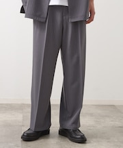 タックワイドスラックス【セットアップ可/洗濯機OK】