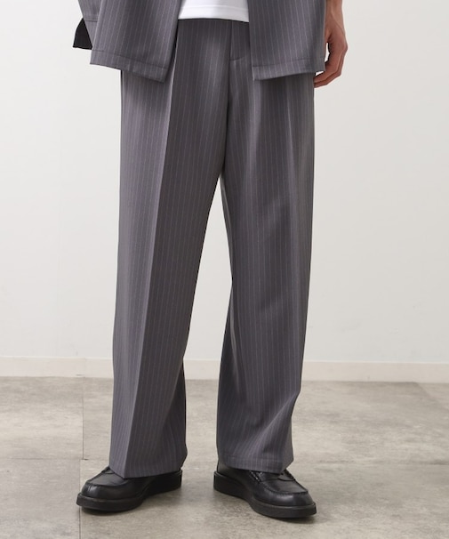 タックワイドスラックス【セットアップ可/洗濯機OK】