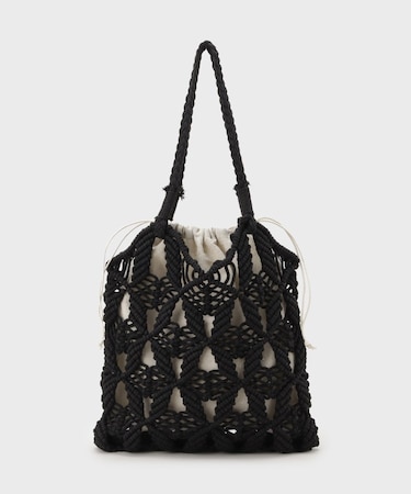 マクラメトートバッグ