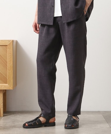 リネンライクイージーパンツ【セットアップ可】