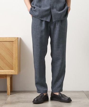 リネンライクイージーパンツ【セットアップ可】