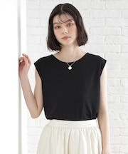 前後2WAYワイドリブタンク【洗濯機OK】