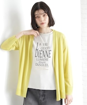 シアーカーディガン【洗濯機OK】