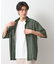 クラフトレースアンサンブルシャツ【半袖Tシャツセットアイテム/オーバーサイズ/洗濯機OK】