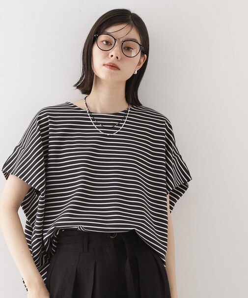 ポンチボリュームプルオーバー【体型カバー/洗える/シワになりにくい】