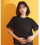 【再入荷】袖シアーTシャツ【接触冷感/UV/洗濯機OK】