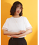 【再入荷】袖シアーTシャツ【接触冷感/UV/洗濯機OK】