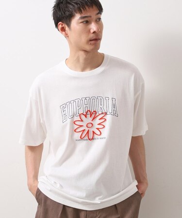 刺繍ロゴ半袖Ｔシャツ　【洗濯機OK/ユニセックス】