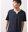 ツイルキーネック半袖Tシャツ 【接触冷感/洗濯機OK】
