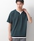 ツイルキーネック半袖Tシャツ 【接触冷感/洗濯機OK】