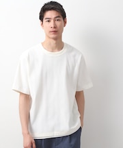 ランダムワッフル半袖Tシャツ 【洗濯機ＯＫ】