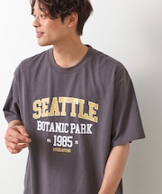 カレッジロゴ半袖Tシャツ /親子リンク/洗濯機OK