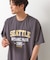 カレッジロゴ半袖Tシャツ /親子リンク/洗濯機OK