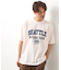 カレッジロゴ半袖Tシャツ /親子リンク/洗濯機OK
