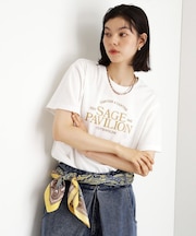カレッジ＆フォトプリントTシャツ【洗濯機OK】