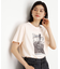 カレッジ＆フォトプリントTシャツ【洗濯機OK】