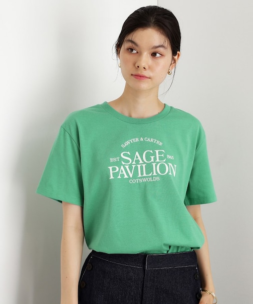 カレッジ＆フォトプリントTシャツ【洗濯機OK】