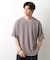 楊柳ボーダー半袖Tシャツ【洗濯機OK】