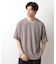楊柳ボーダー半袖Tシャツ【洗濯機OK】