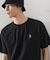 ワンポイントベアーロゴ半袖Tシャツ【洗濯機OK】