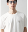 ワンポイントベアーロゴ半袖Tシャツ【洗濯機OK】