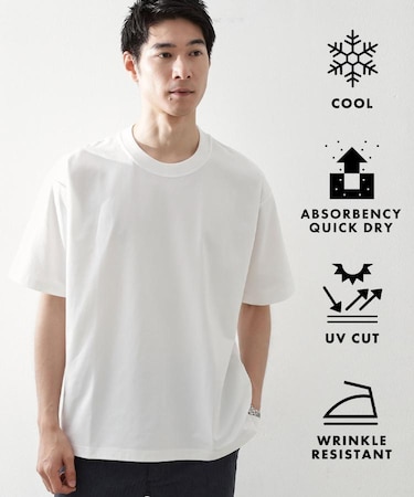 【ご好評につき再入荷！】PERFECTEE／パーフェクティー 接触冷感／吸水速乾／UVカット／防シワ