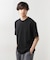パターンジャカード半袖Tシャツ【洗濯機OK】