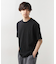 パターンジャカード半袖Tシャツ【洗濯機OK】