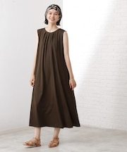 【WEB限定】カットソーワンピース【洗濯機OK】