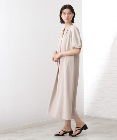 【WEB限定】ドッキングカットソーワンピース【洗える】