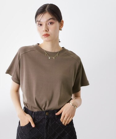 【汗染み防止】ラグランスリーブTシャツ【洗濯機OK/UVケア】